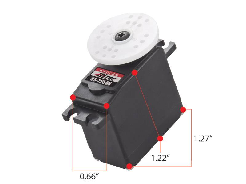 Hitec Hs-225BB Mighty Mini Servo