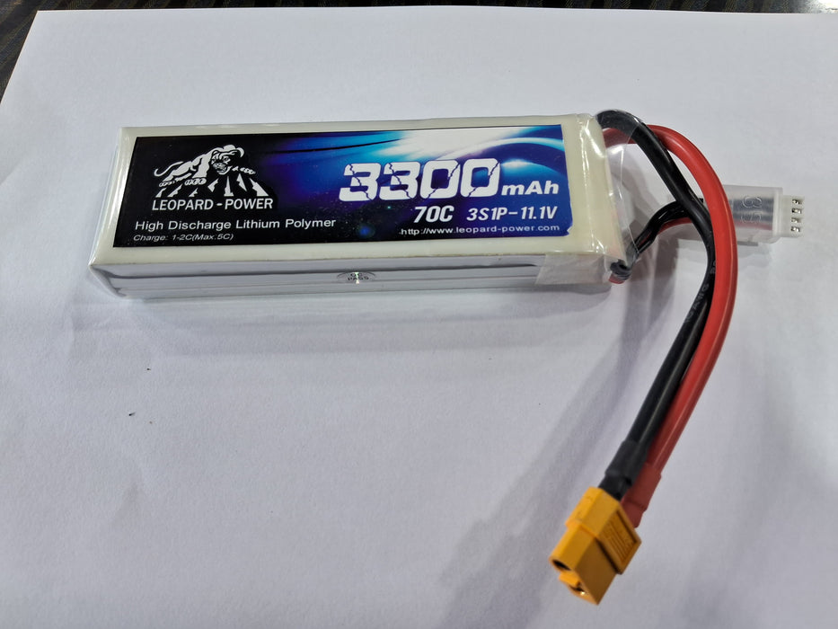 LIPO 11.1V 1800MAH, 70C, 3S LEOPARD BATTERY