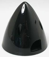 Nylon Spinner Black 70MM