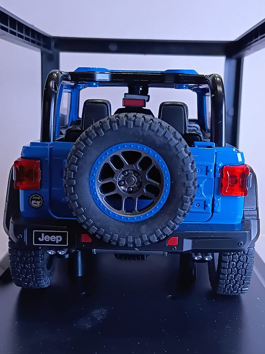 1:18 ALLOY CAR K1-13-A RECON JEEP RUBICON DIE-CAST MODEL SKY BLUE
