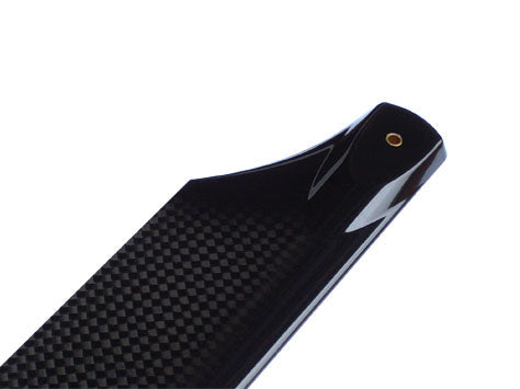 CARBON FIBER BLADES 425 MM WHITE AND BLACK
