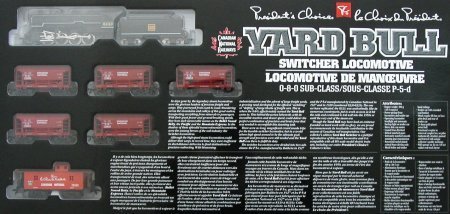 HO SCALE TRAIN YARD BULL EXPRESS