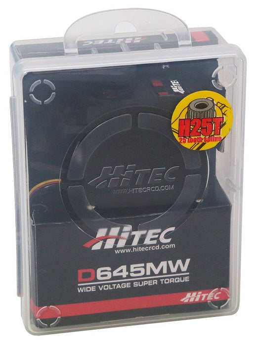 HITEC D645MW HIGH TORQUE METAL GEAR 25T DIGITAL SPORT SERVO