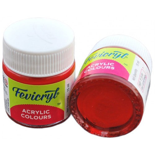 Acrylic Colours Crimson 15Ml