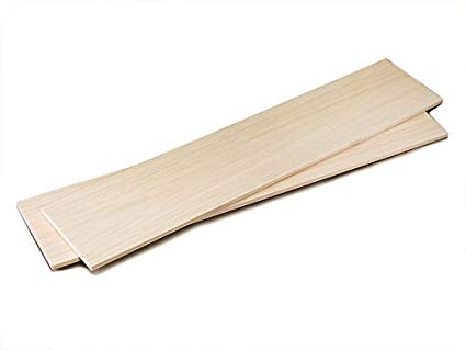 BALSA SHEET 2.5MM (2.5X100x1000mm) PACK OF 5PC