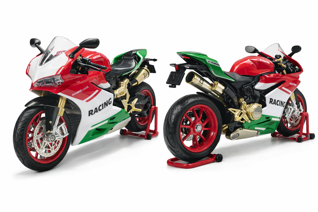 MOTOR CYCLE 8678B 1/10 SPEED RACING DUCATI PANIGALE DIECAST BIKE