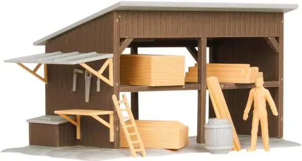 LIONEL LUMBER SHED KIT - O - 681629 6-81629