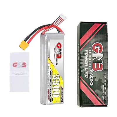 GNB 3300MAH 4S1P 14.8V 100C LIPO BATTERY