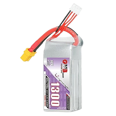 GNB 1300MAH 3S1P 60C/120C 11.4V HV LIPO BATTERY