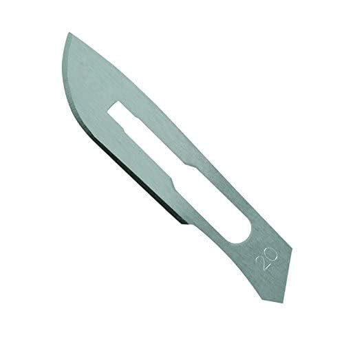 SURGICAL BLADES SURGEON NO: 20 (PACK OF 10 PCS)