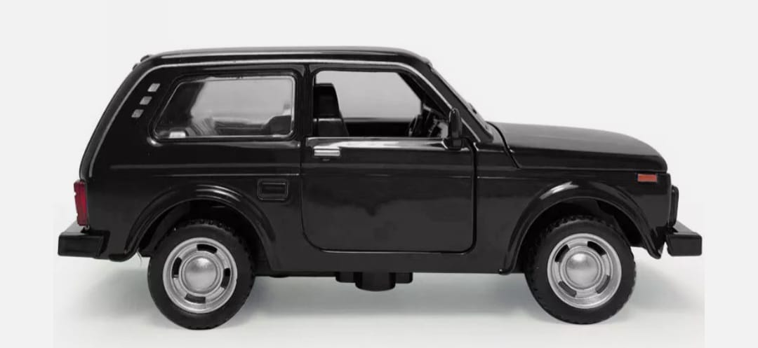 DIECAST CAR LADA MODEL 1:18 SCALE PULL BACK SR-1810B OPENABLE DOORS SOUND & LIGHT