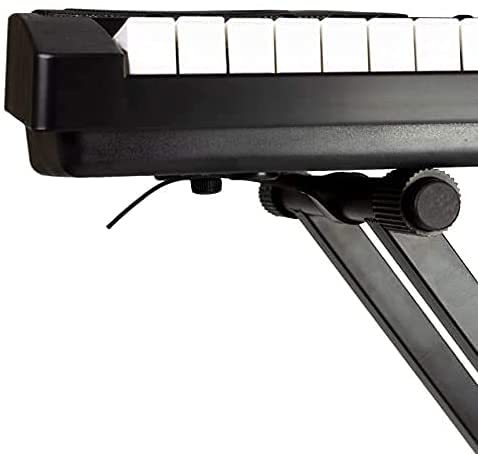 KADENCE KEYBOARD STAND HEAVY-DUTY, DOUBLE-X, ADJUSTABLE  STAND WITH LOCKING STRAPS