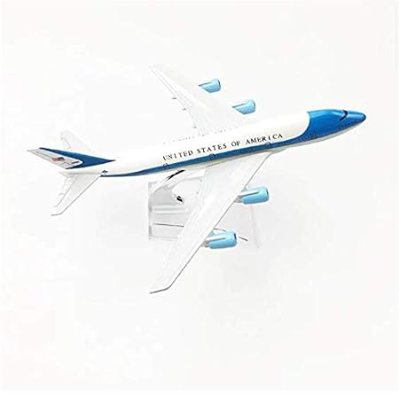 AIRPLANE DIECAST METAL UNITED STATES OF AMERICA B747 16CM
