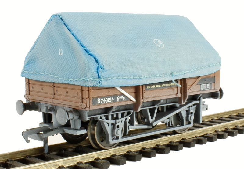 BACHMANN 33-084 OO GAUGE 1/76 SCALE CHINA CLAY WAGON BR BAUXITE (LATE) WEATHERED B743154