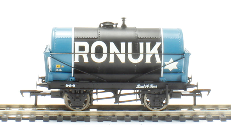 BACHMANN 37-654A OO GAUGE 1/76 SCALE 14 TON TANK WAGON RONUK