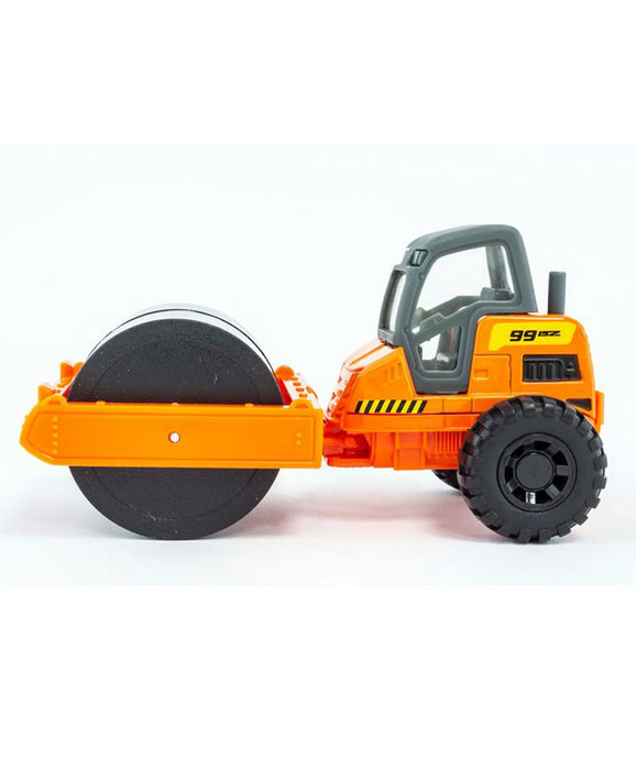 MAISTO BUILDER ZONE DUMP TRUCK-ORANGE DIE CAST MODEL