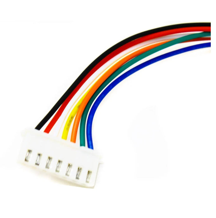 7 Pin JST XH 2.54mm Pitch Plug and Socket with Cable – 1 PC