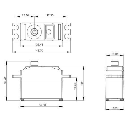 MKS DS8910 AVCS 760US DIGITAL SERVO 2.01KG/.054SEC/27G