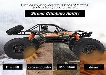 Rc Car 1:10Scale 4WD Electric Rock Crawler(2837)