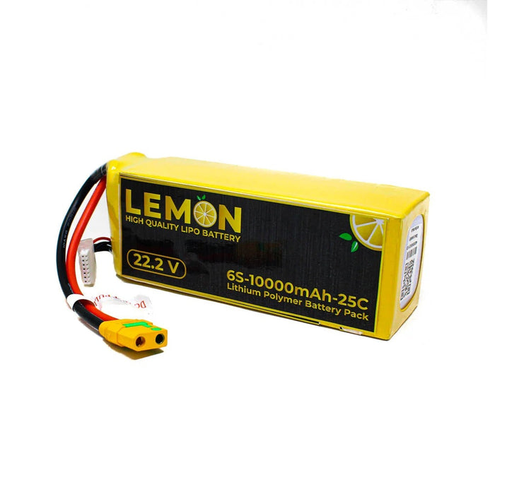 Lemon 10000mAh 6S 25C/50C Lithium Polymer Battery Pack