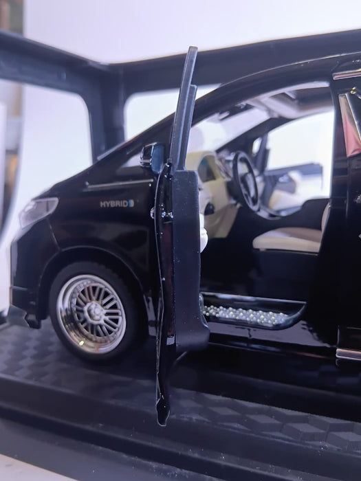 CHE ZHI TOYOTA CZ803B 1:18 DIE-CAST SIMULATION SOUND AND LIGHT PULL BACK SERIES BLACK