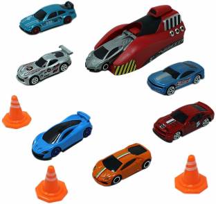 Rapid Launcher Metal Cars 7Pcs No.8277 Diecast