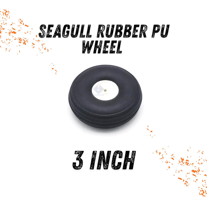 SEAGULL RUBBER PU WHEEL 3” INCH