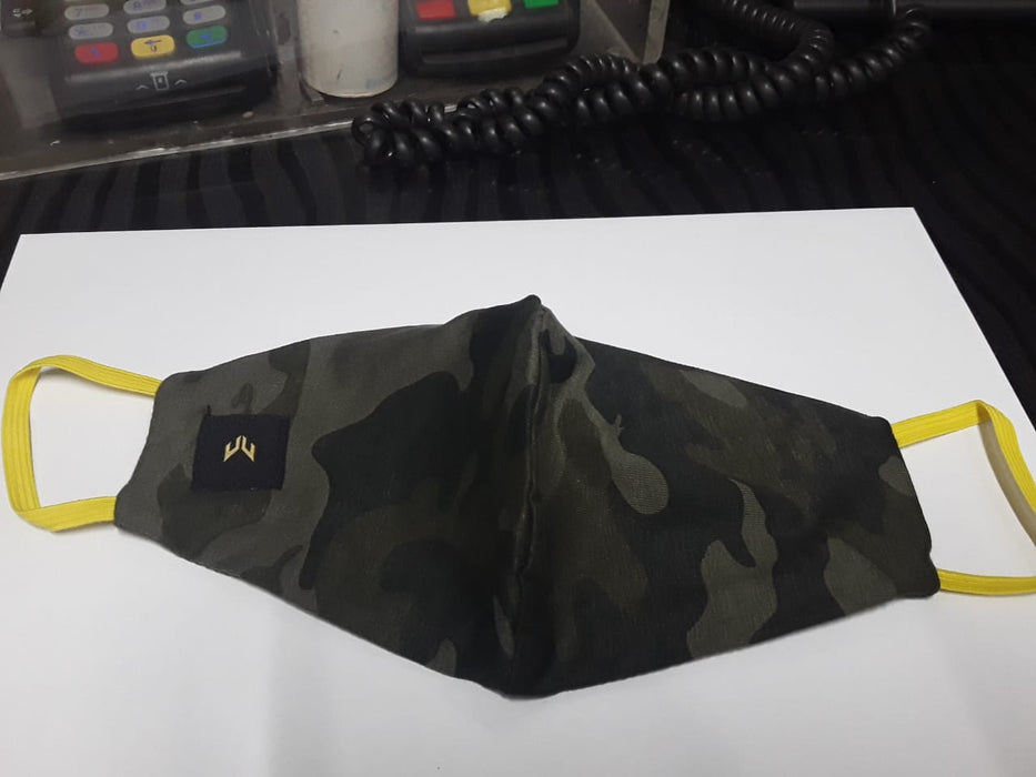 Face mask Camo Army Green Dark Medium