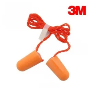 3M CORDED DISPOSABLE EARPLUGS 1110 NRR 29DB SNR 37DB