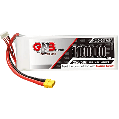 GNB 3300MAH 4S1P 14.8V 100C LIPO BATTERY