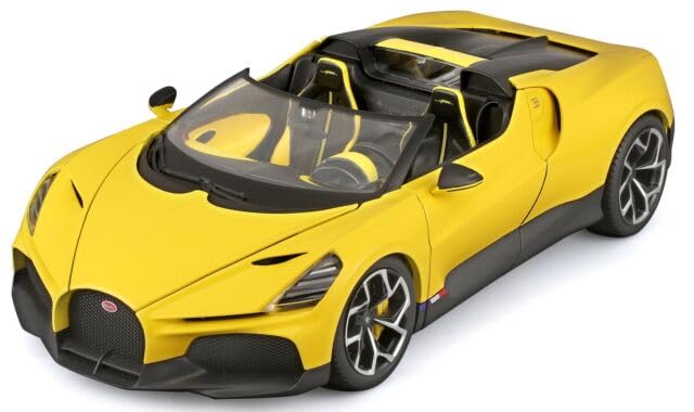 BBURAGO 1/18 SCALE BUGATTI W16 MISTRAL DIECAST CAR MODEL