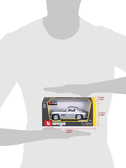 BBURAGO 18-92023S 1:24 1954 MERCEDES BENZ 300SL DIECAST MODEL