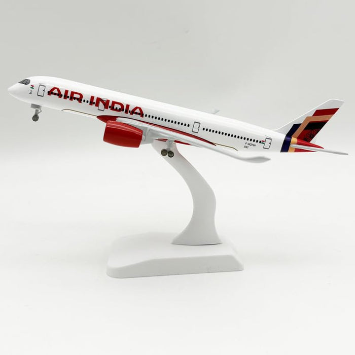 Air India Airbus A350 Diecast Airplane Model – 20cm Scale Metal Aircraft Collectible