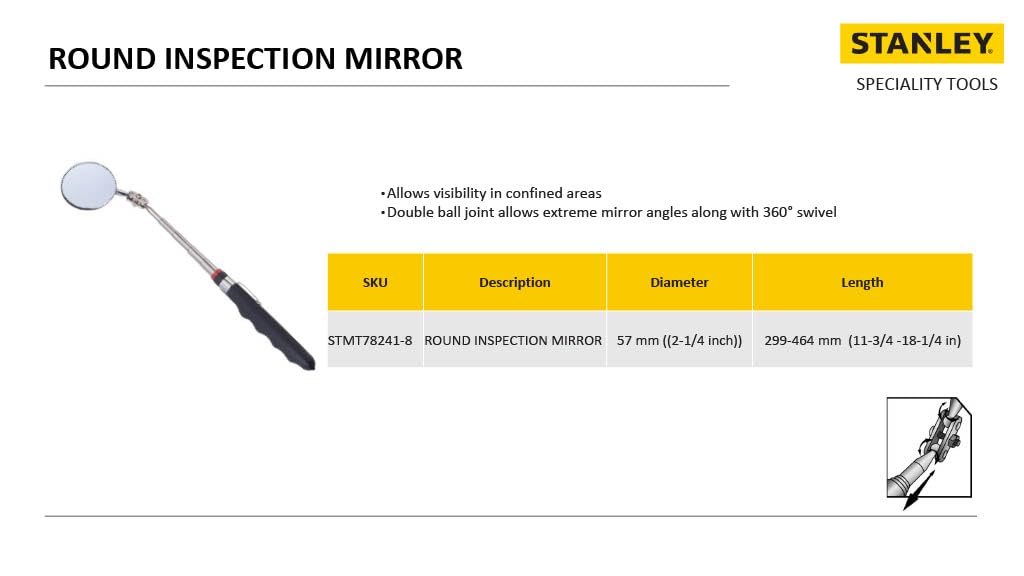 STANLEY STMT78241-8 MIRROR