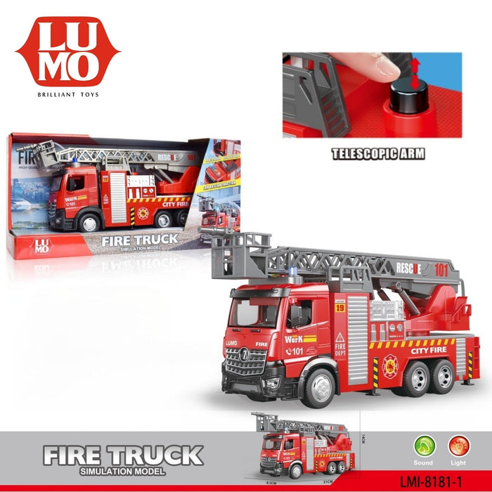 L.U.M.O City Fire Truck Simulation Model – Realistic Rescue Vehicle (8181)