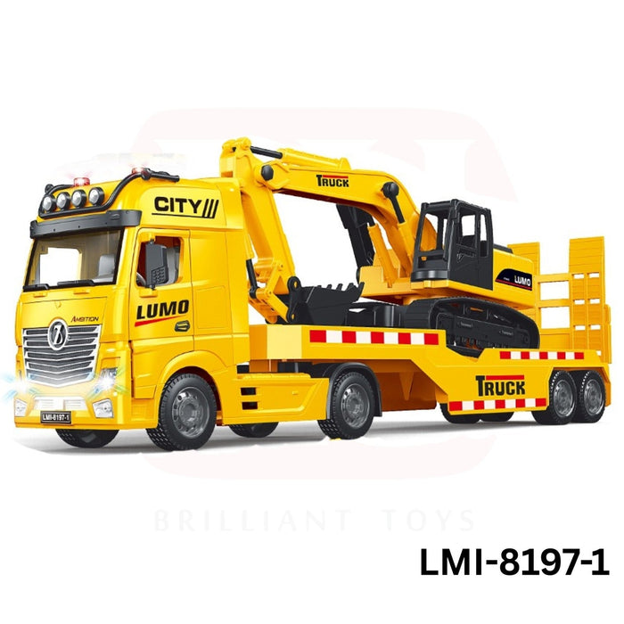 L.U.M.O Excavator Truck – City Transport Vehicle (8197)