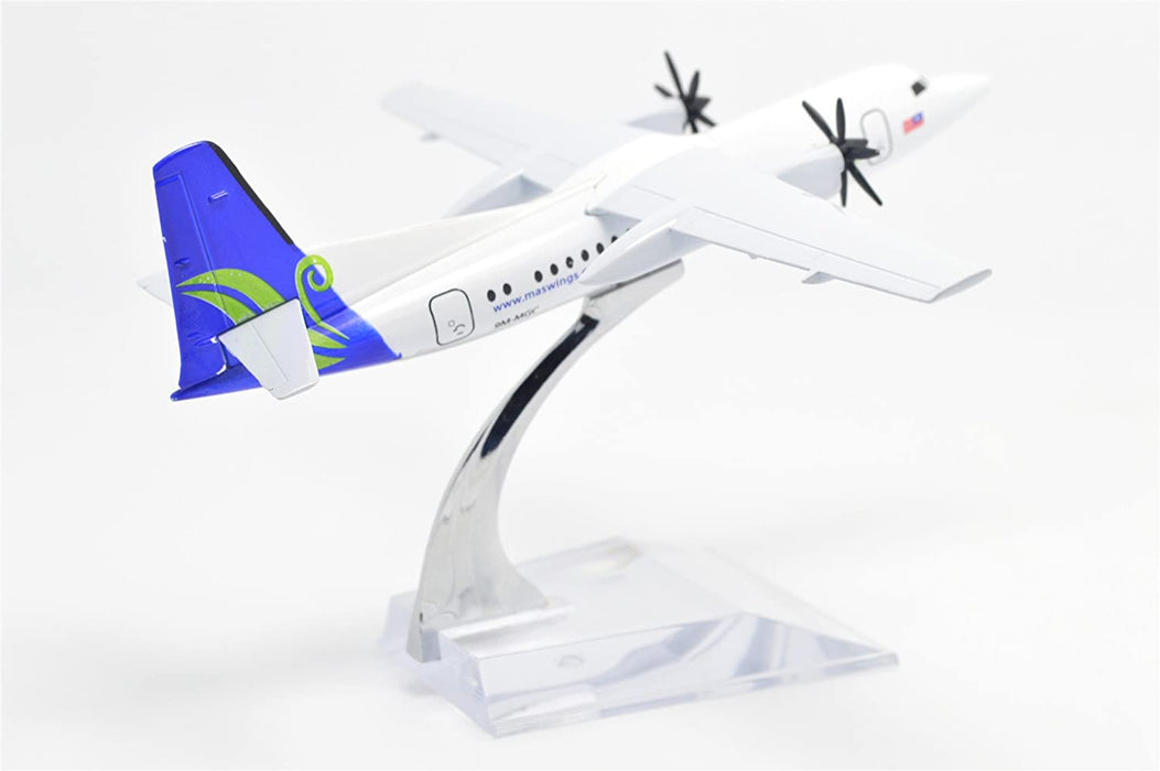 Airplane Diecast Malaysian MAS Wings Fokker 50 16Cm