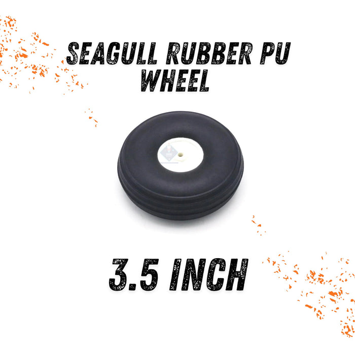 SEAGULL RUBBER PU WHEEL 3.5 INCH