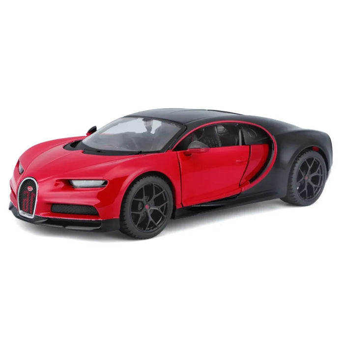MAISTO BUGATTI CHIRON 1/24 RED SPORT DIECAST MODEL 51524