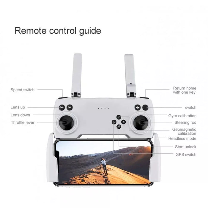 Toy Drone E88pro 4K Dual Camera Drone