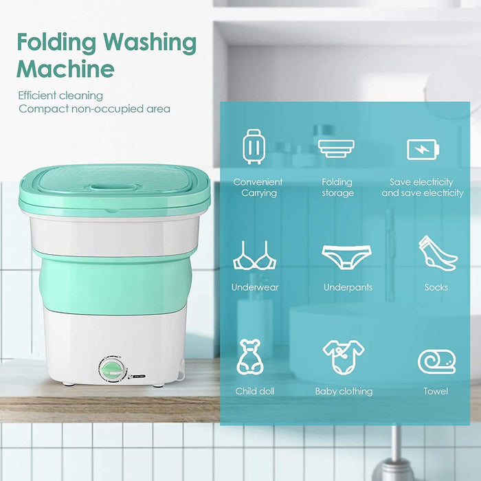 Mini Portable Folding Washer