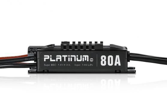 HOBBY WINGS ESC 80A V4 PLATINUM BRUSHLESS