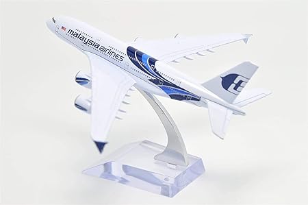Airplane Diecast Malaysia Airlines A380 16Cm