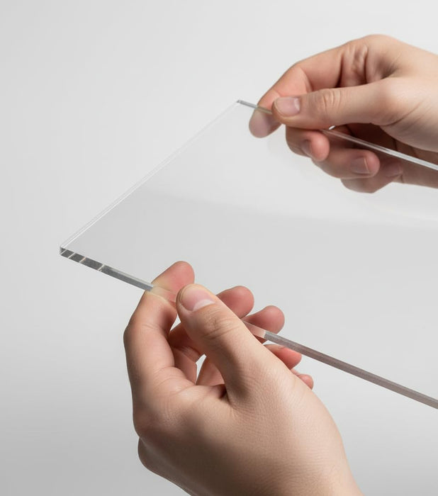 ACRYLIC SHEET 5MM CLEAR 5MM X 50INCH X 23INCH