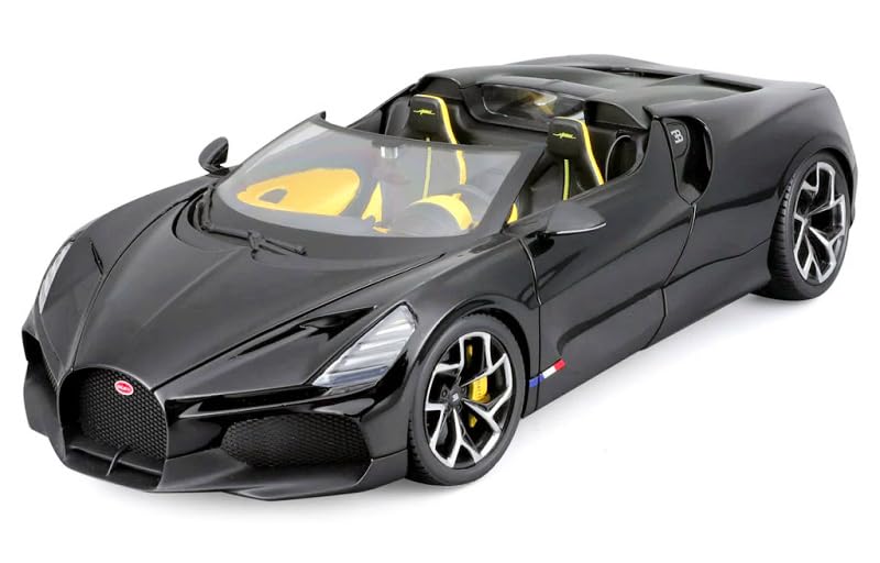 BBURAGO 91051BK 1:18 BUGATTI MISTRAL DIECAST MODEL
