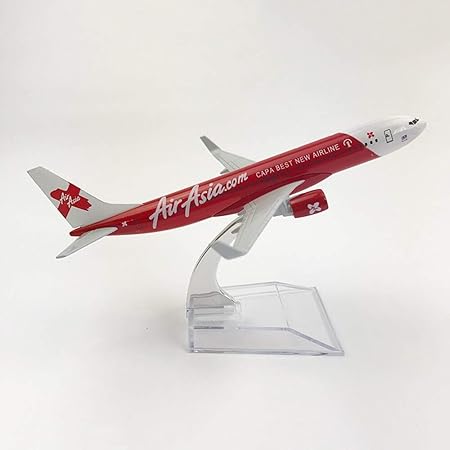 AIRPLANE DIECAST AIR AIR ASIA A340 16CM