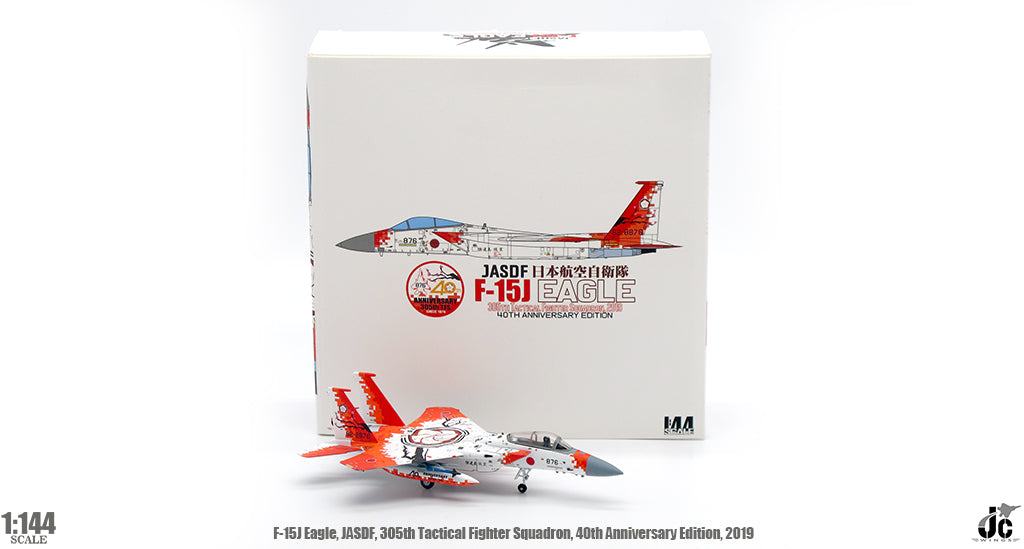 JC WING DIECAST AIRPLANE F-15J JAPAN AIR FORCE 1/144