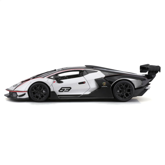 BBURAGO RACE LAMBORGHINI 63 ESSENZA SCV12 1/24 DIE CAST 18-98023