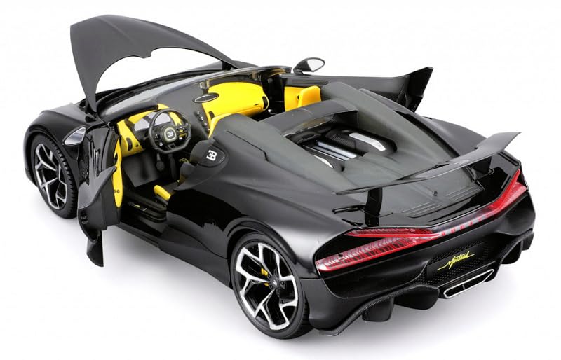 BBURAGO 91051BK 1:18 BUGATTI MISTRAL DIECAST MODEL