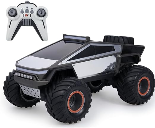 MONSTER 1/14 PICK UP  Q202 CYBERPUNK PICKUP OFF-ROAD MONSTER TRUCK BIG WHEEL ALL-TERRAIN CAPABILITY SHOCK ABSORBER SYSTEM WITH LIGHTS MUSIC